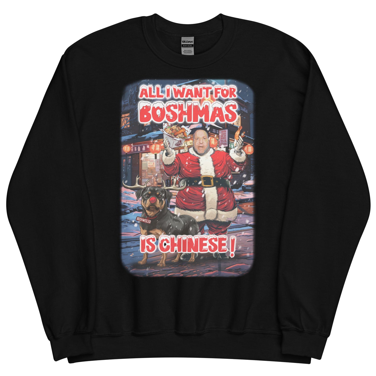 Big John chinese Christmas Jumper