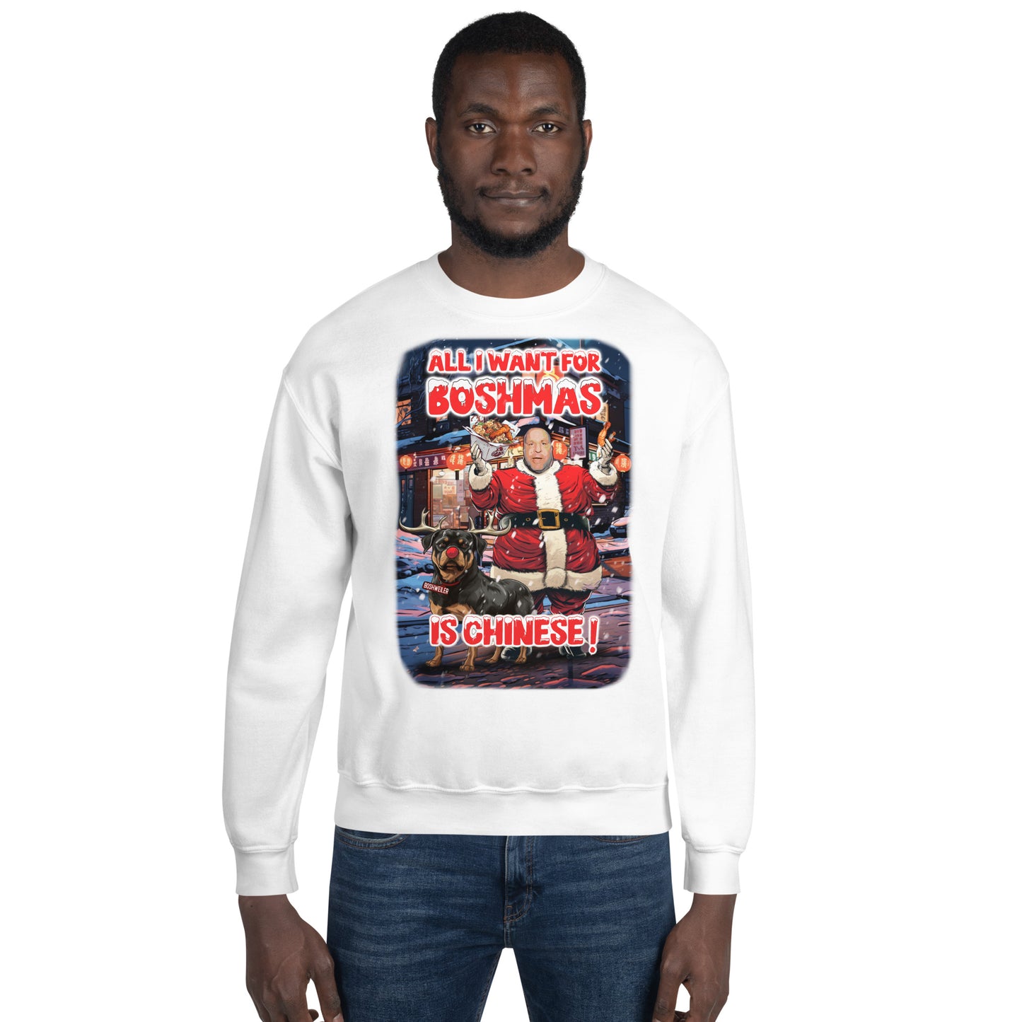 Big John chinese Christmas Jumper