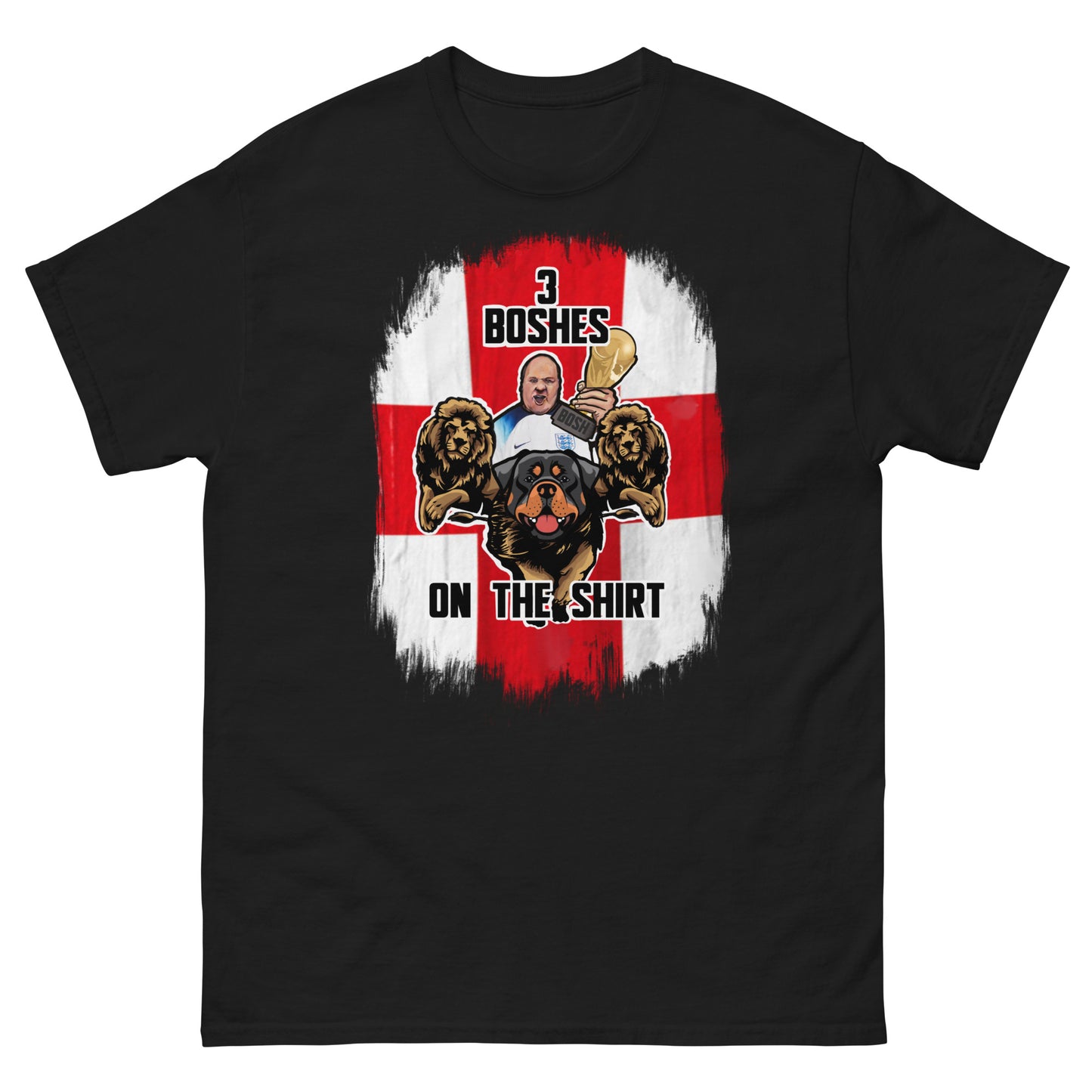 Big John '3 boshes on the shirt' England T-shirt