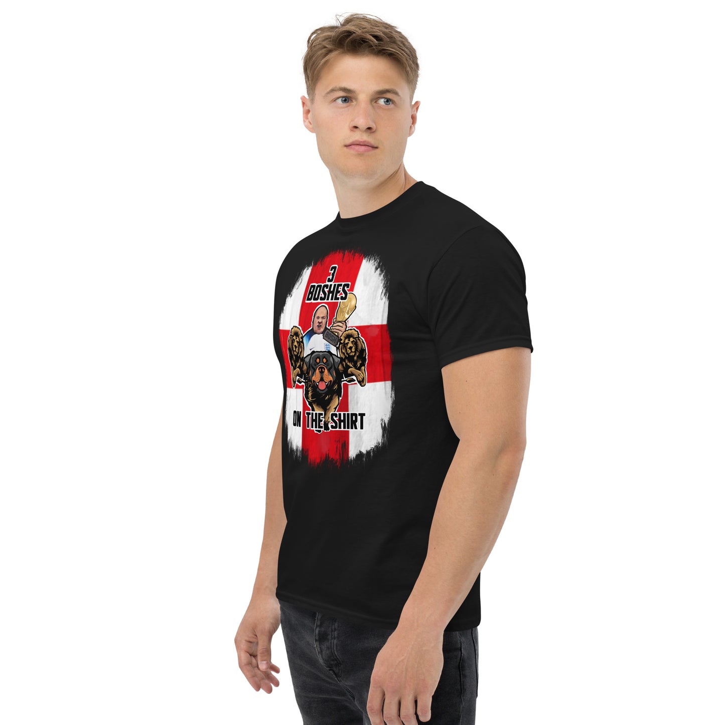 Big John '3 boshes on the shirt' England T-shirt