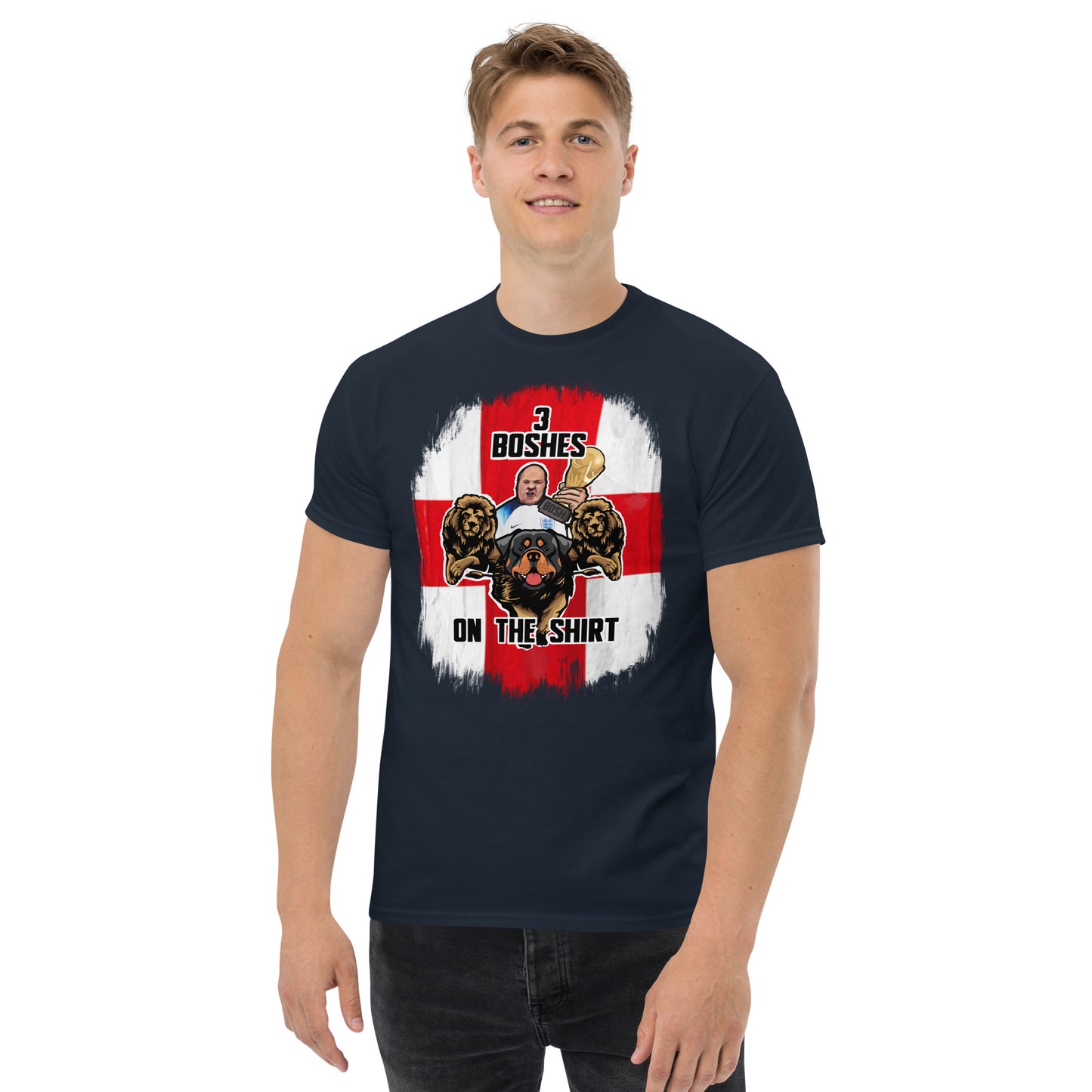 Big John '3 boshes on the shirt' England T-shirt