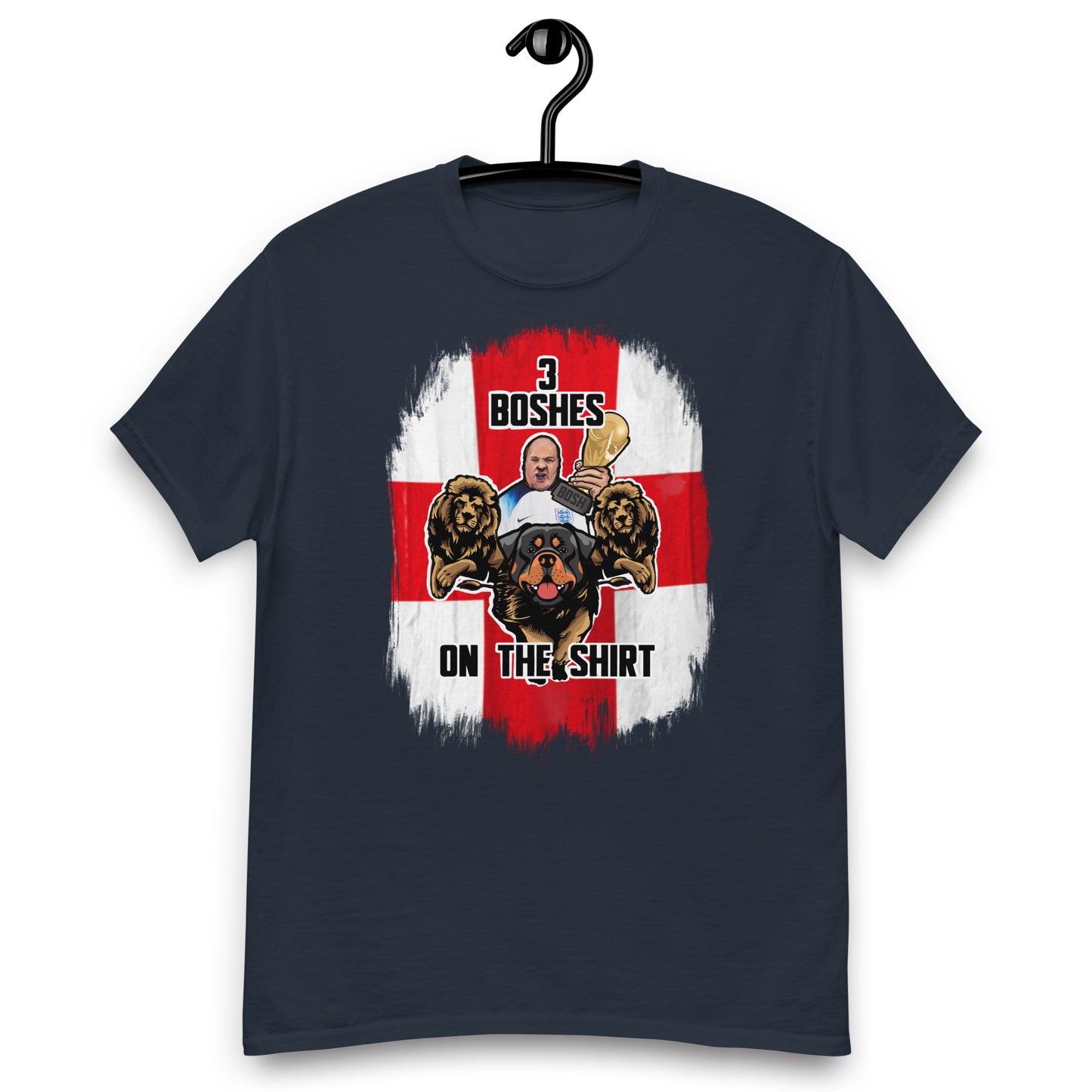 Big John '3 boshes on the shirt' England T-shirt