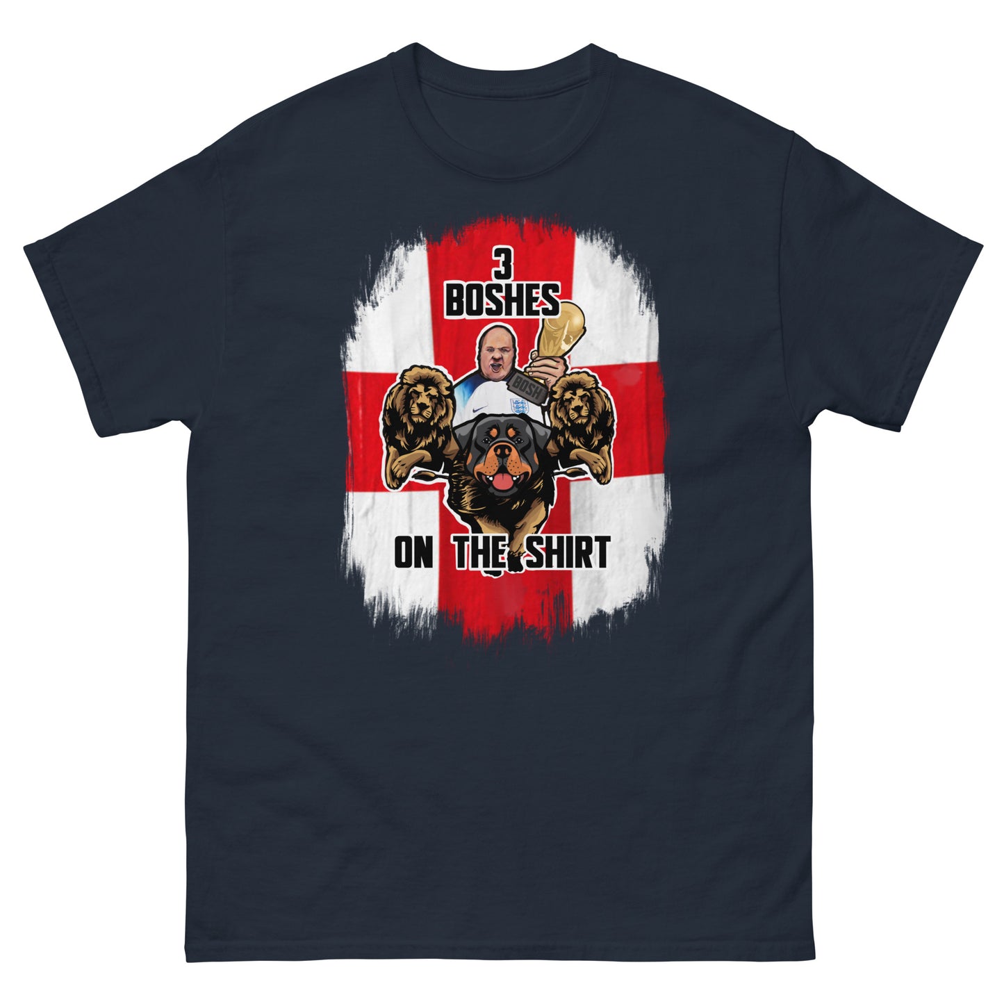 Big John '3 boshes on the shirt' England T-shirt