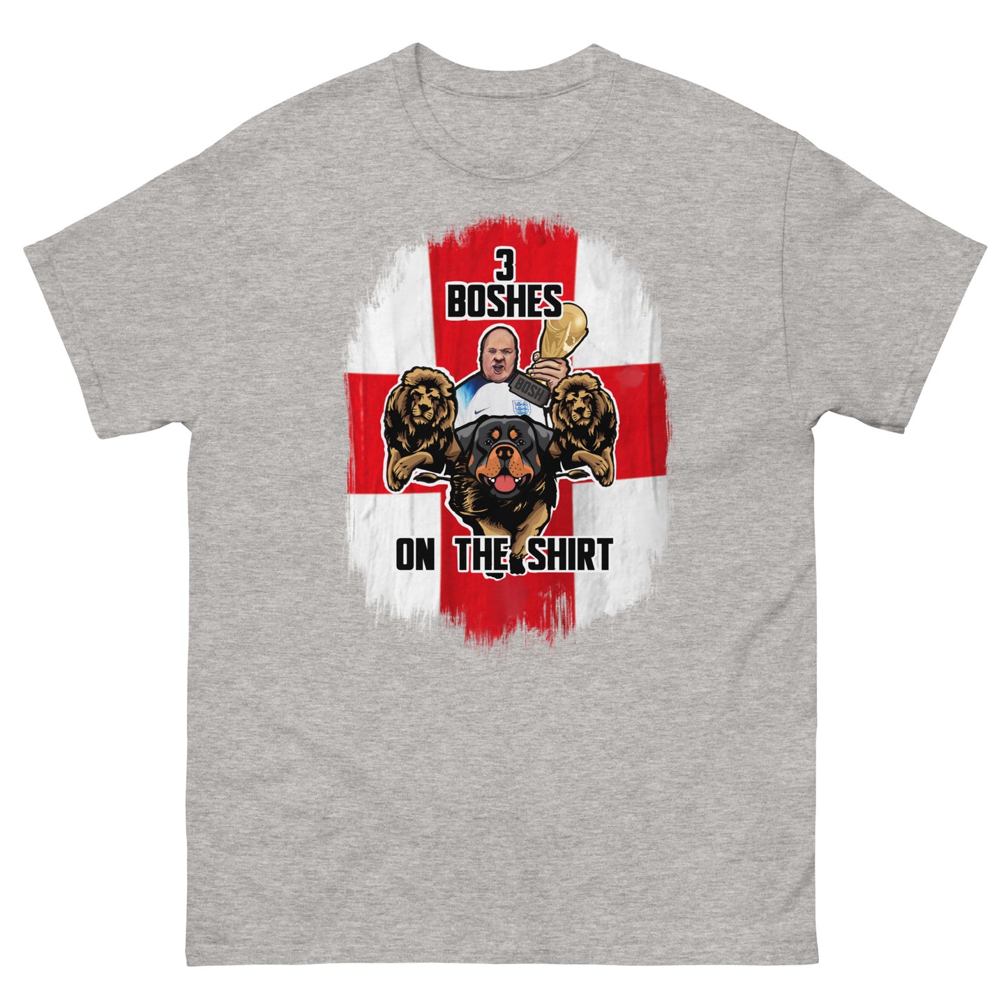 Big John '3 boshes on the shirt' England T-shirt
