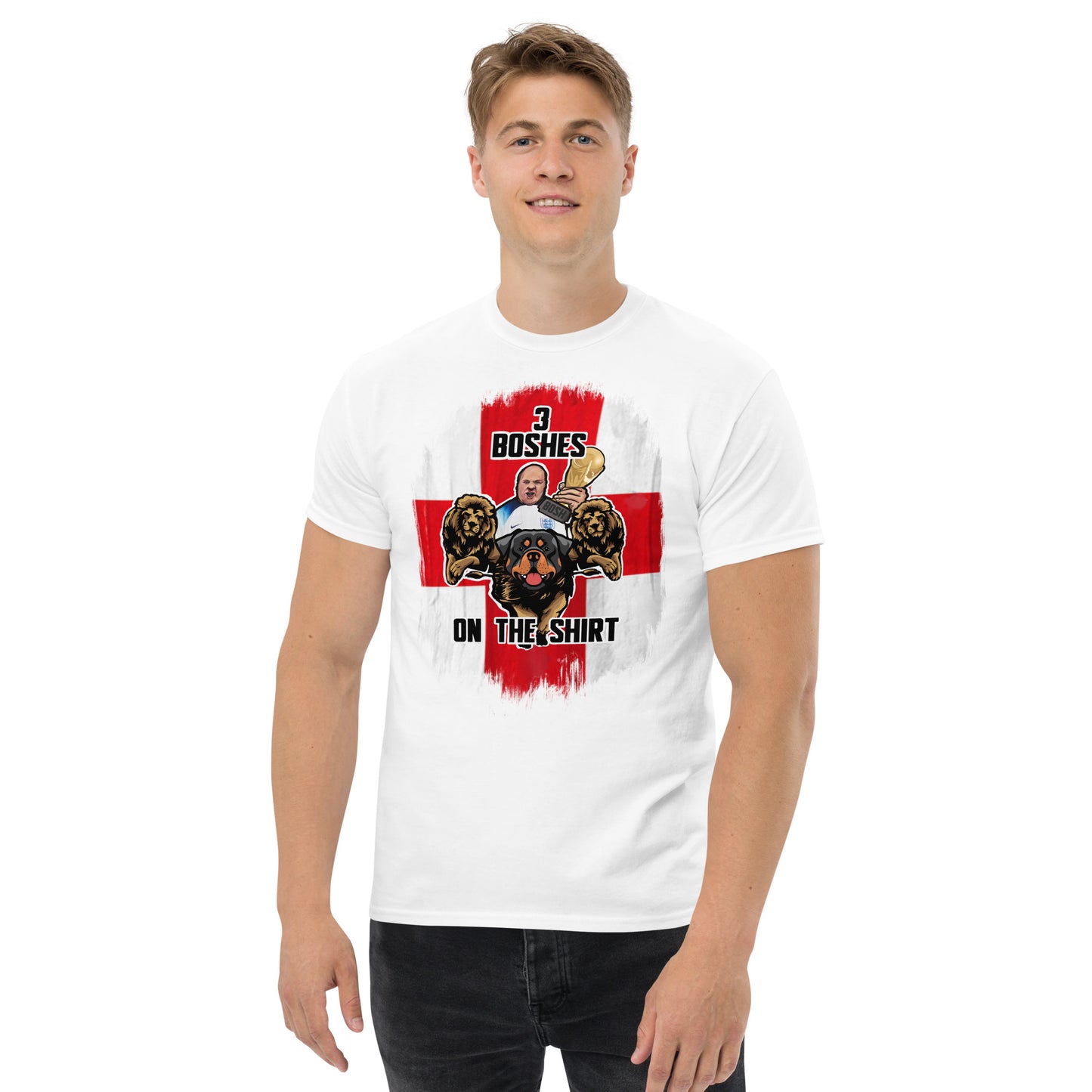 Big John '3 boshes on the shirt' England T-shirt