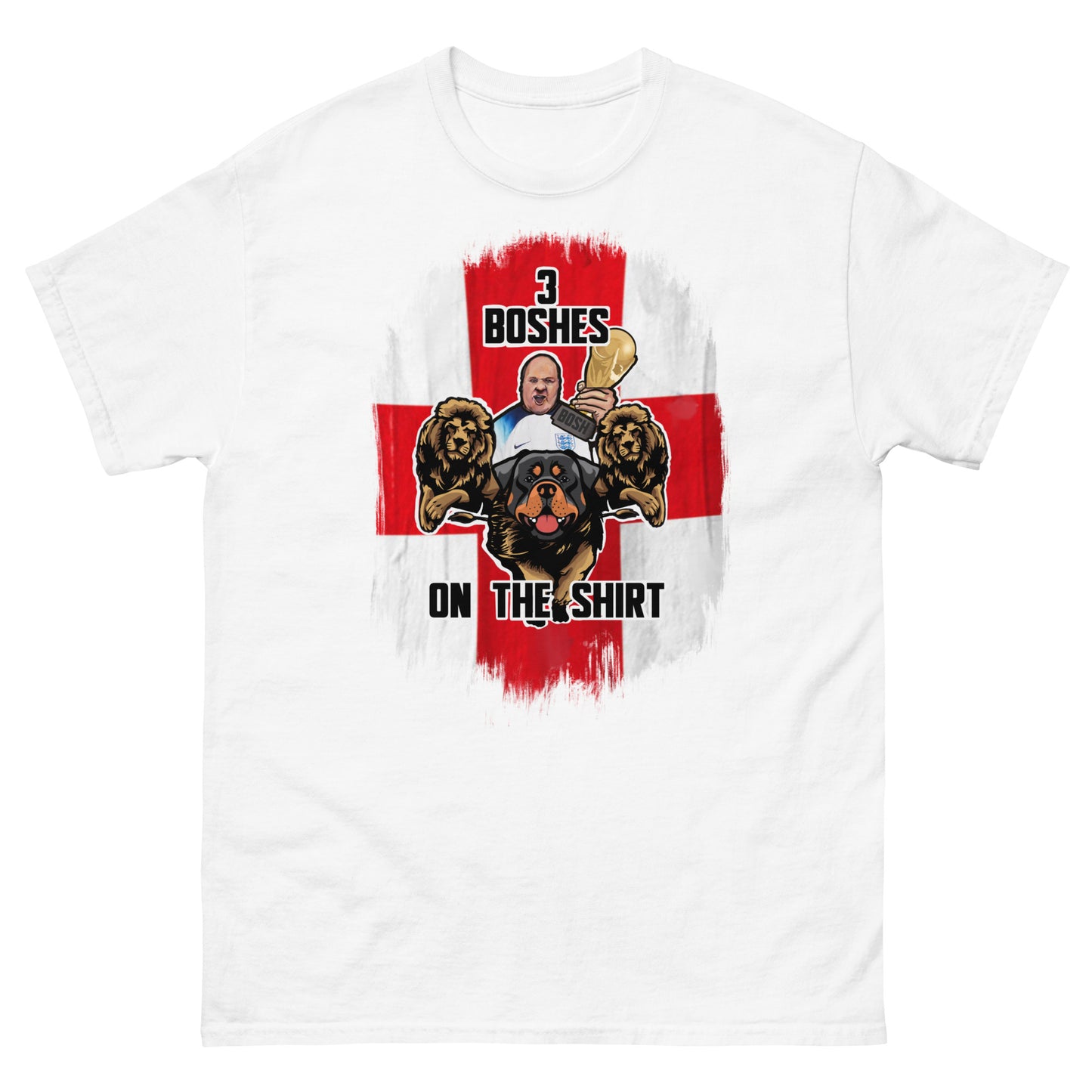 Big John '3 boshes on the shirt' England T-shirt
