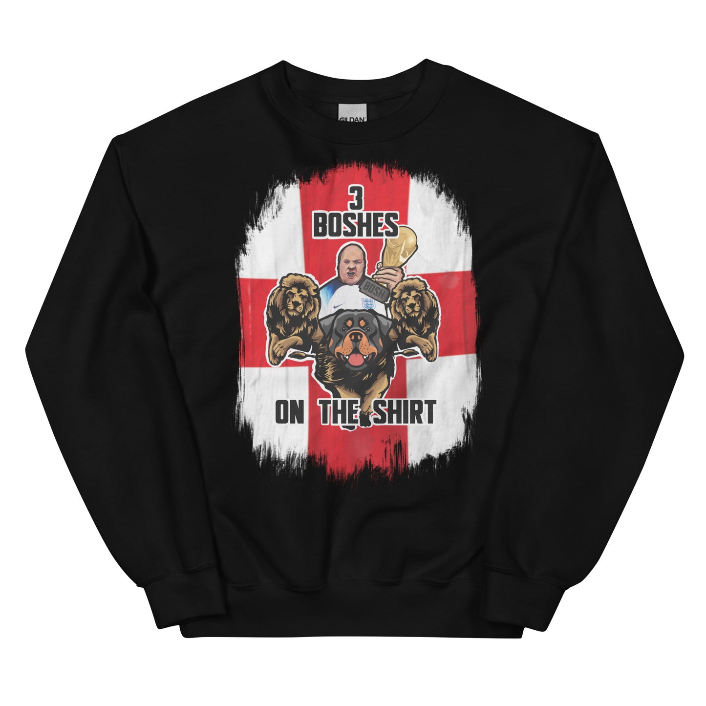 Big John '3 boshes on the shirt' England jumper